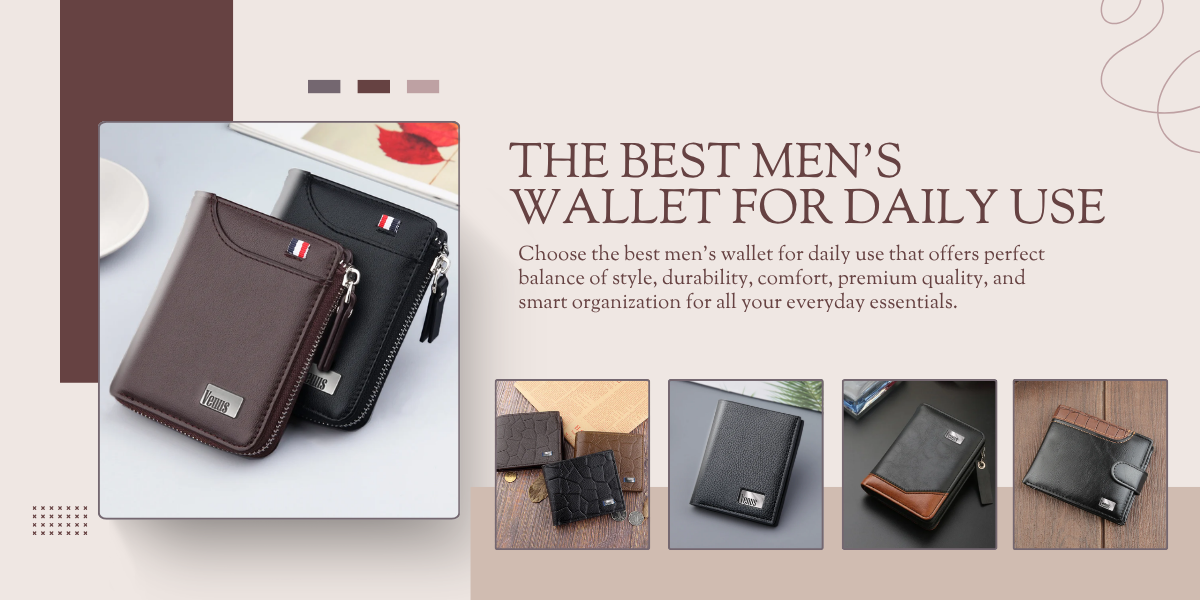 How to Choose the Best Men’s Wallet for Daily Use