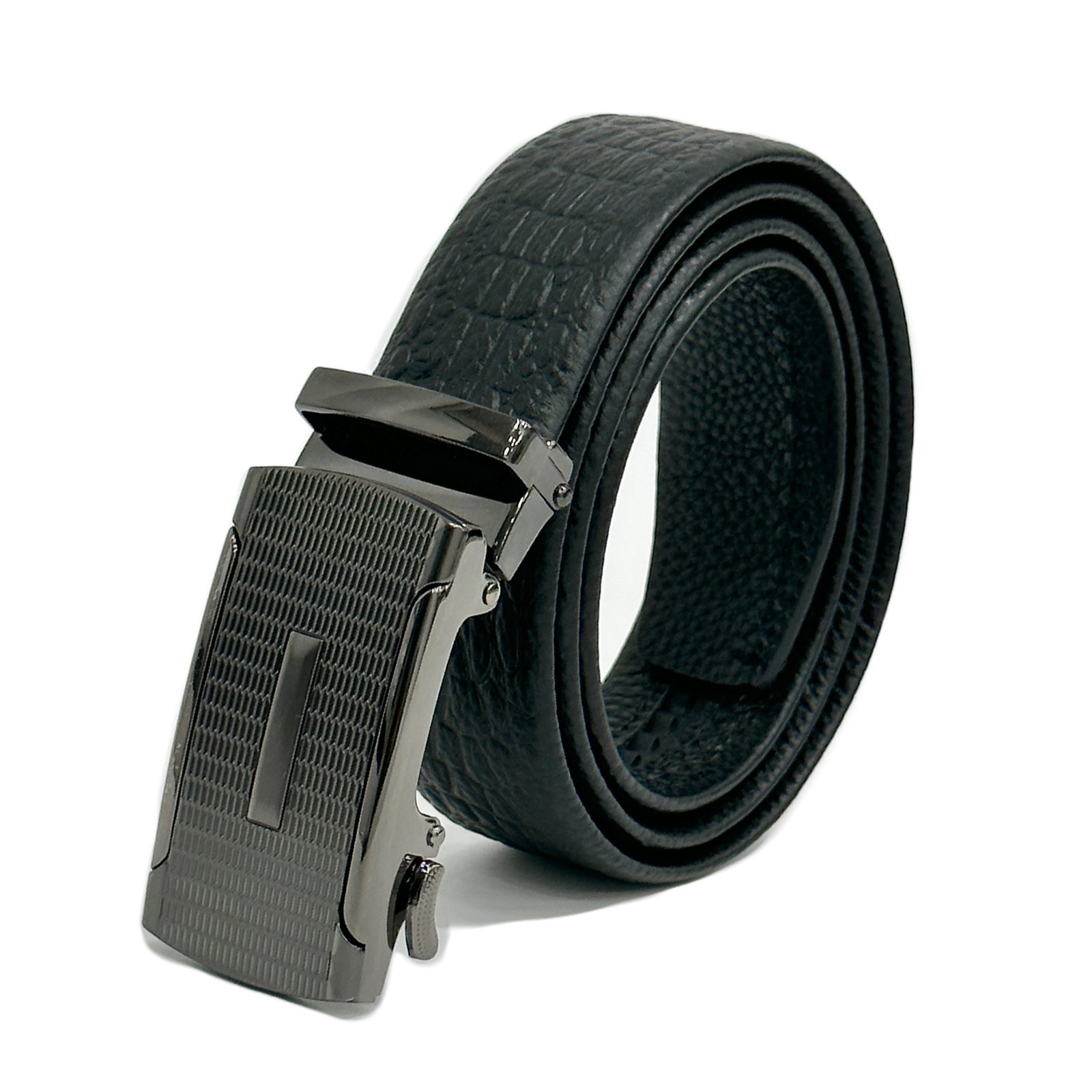 MEN LEATHER AUTO LOCK BELT