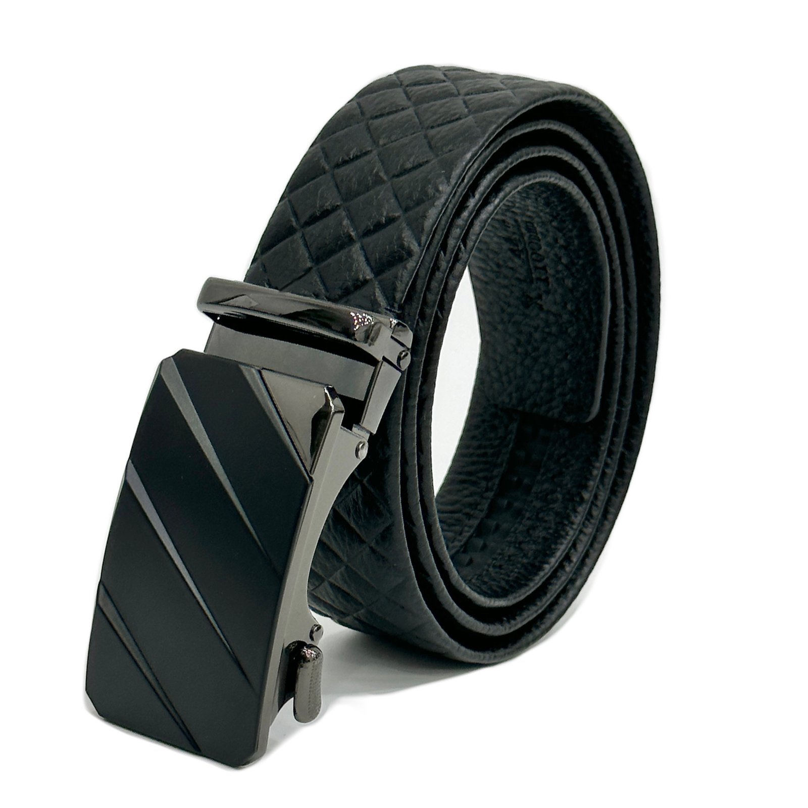 MEN LEATHER AUTO LOCK BELT